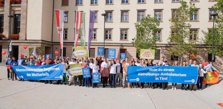 Das Land Tirol darf keine vorgeburtlichen Kindstötungen organisieren!